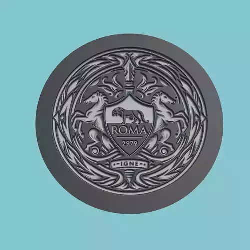 AS Roma Medallion Football