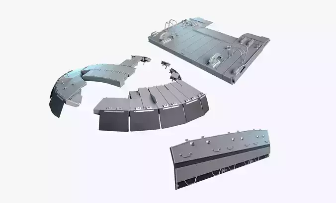 Nizh Ukrainian Reactive Armour High-Poly