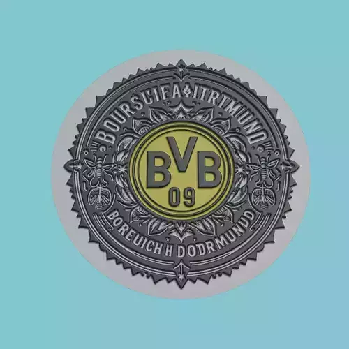 Borussia Dortmund Medallion Football