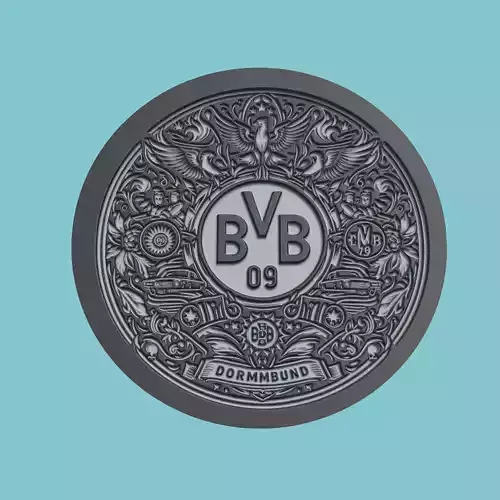 Borussia Dortmund Medallion Football