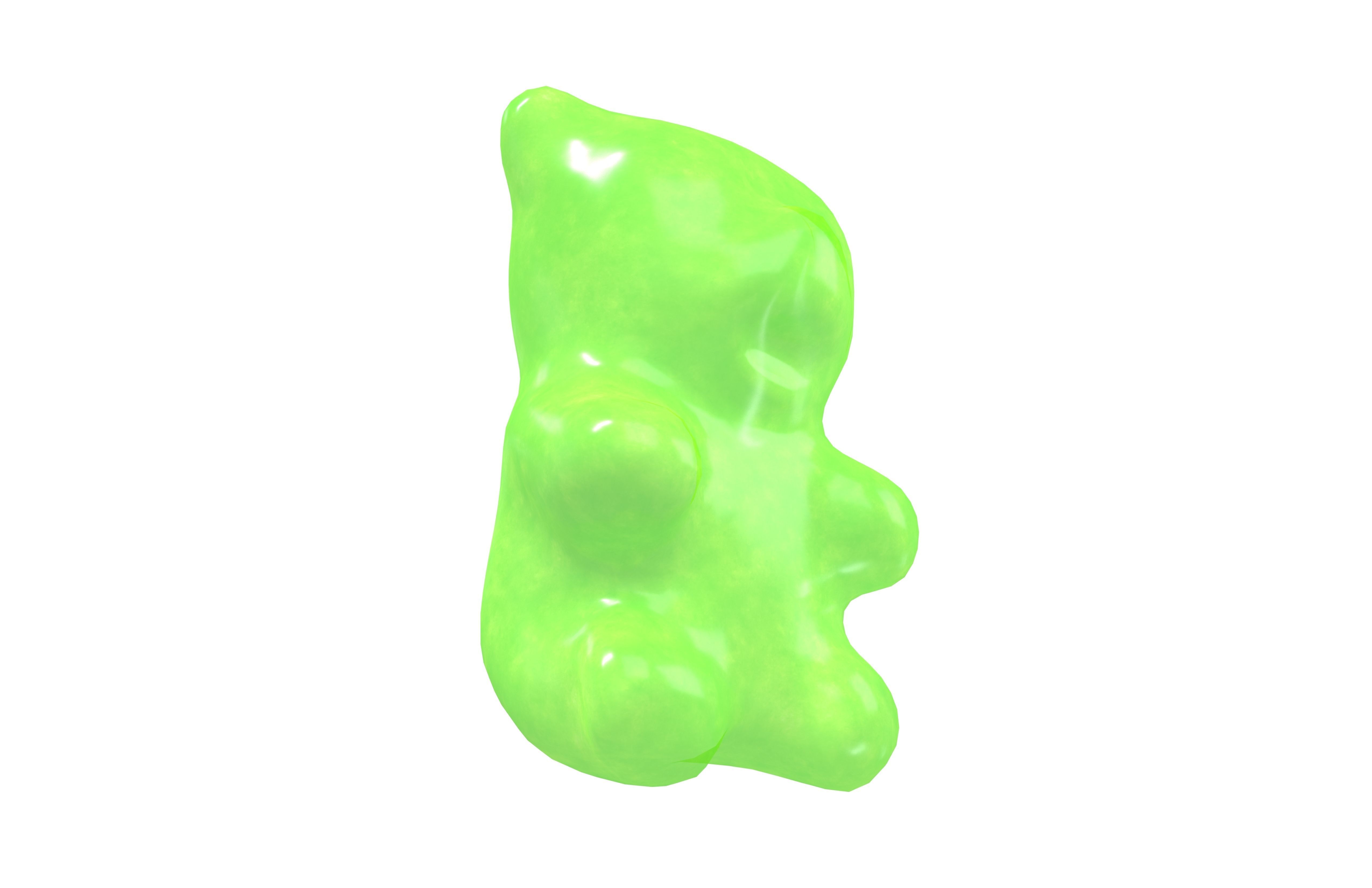 Bear Style Candy V1 003 Low-poly 3D model_3