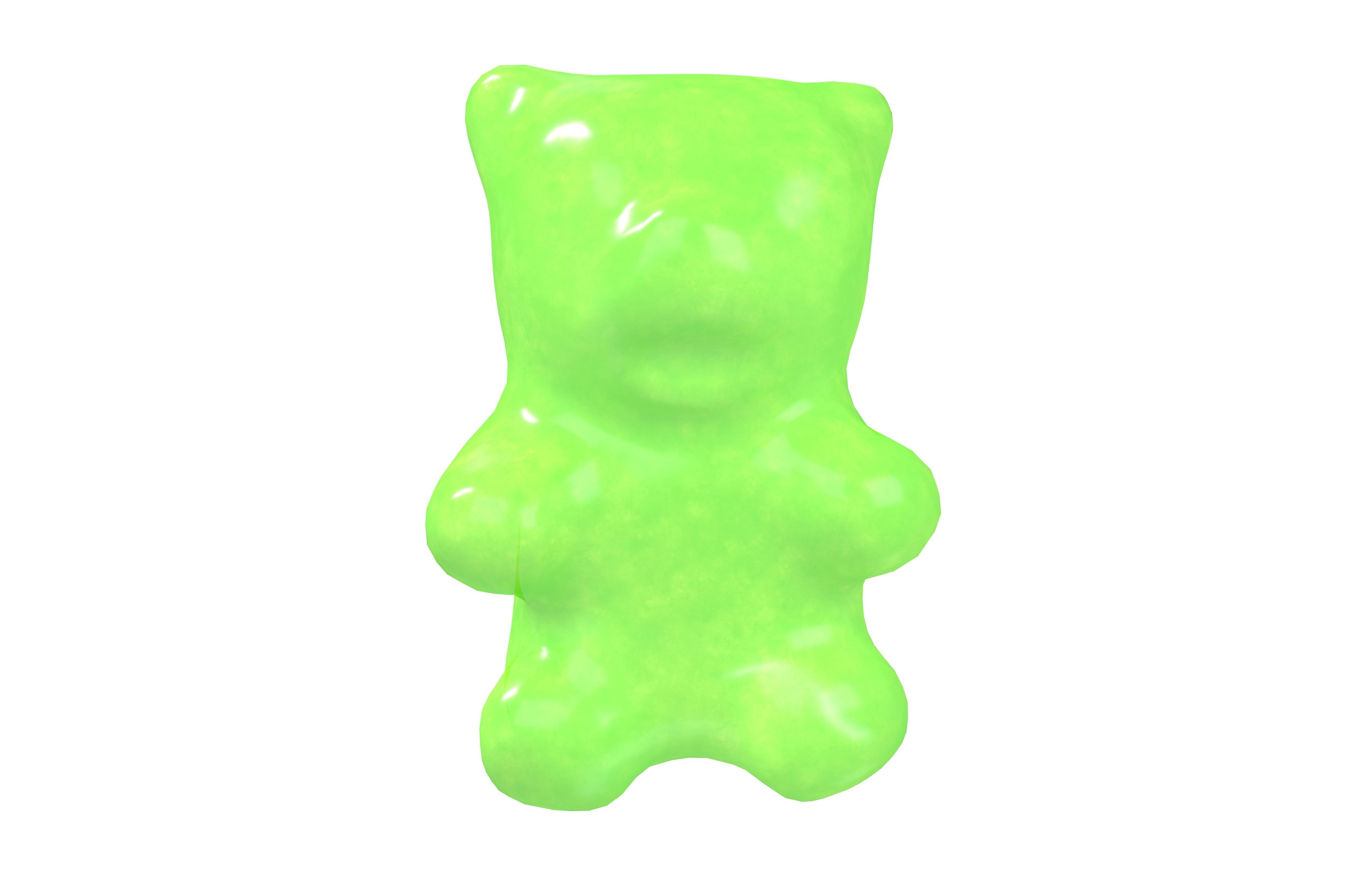 Bear Style Candy V1 003 Low-poly 3D model_1