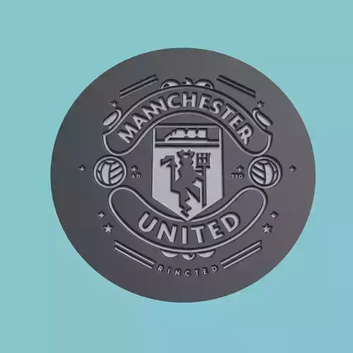 Manchester United Medallion Football