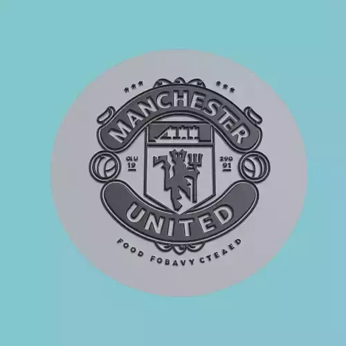 Manchester United Medallion Football