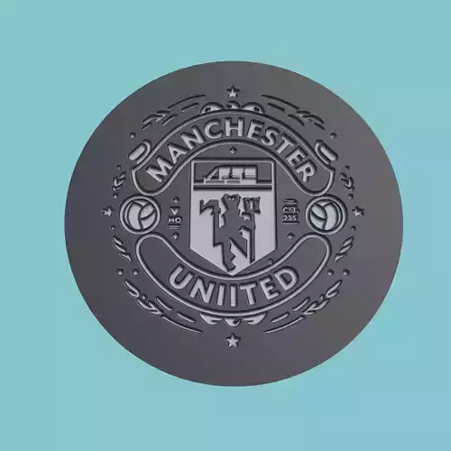 Manchester United Medallion Football