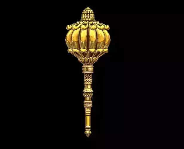Hanuman Weapon 3d Model 3D print model