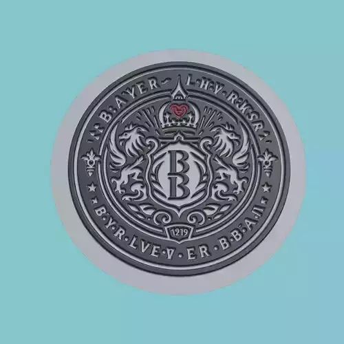 Bayer Leverkusen Medallion Football