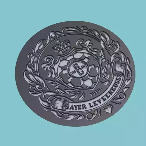 Bayer Leverkusen Medallion Football