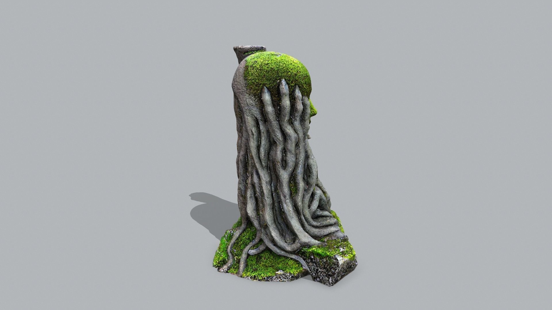 Hands of the devil Low-poly 3D model_8