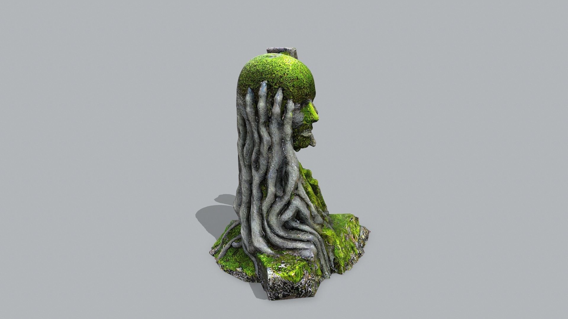 Hands of the devil Low-poly 3D model_9