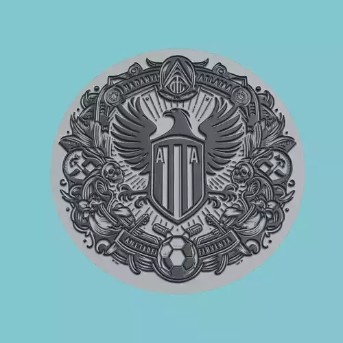 Atalanta BC Medallion Football