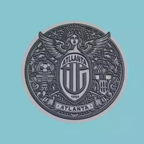 Atalanta BC Medallion Football