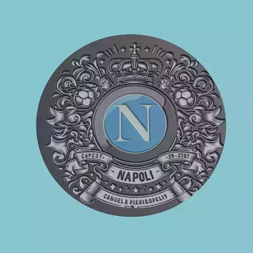 SSC Napoli Medallion Football