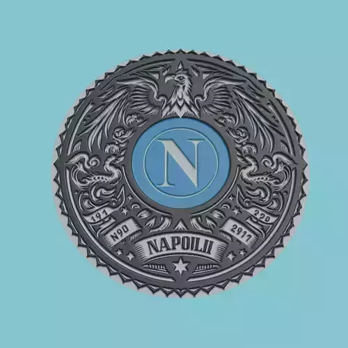 SSC Napoli Medallion Football