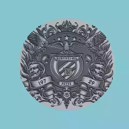 SL Benfica Medallion Football