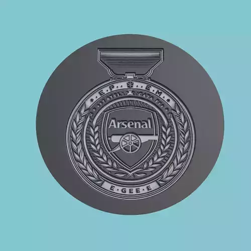 Arsenal FC Medallion Football