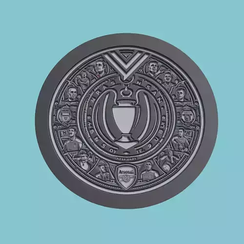 Arsenal FC Medallion Football