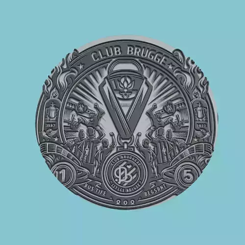 Club Brugge KV Medallion Football
