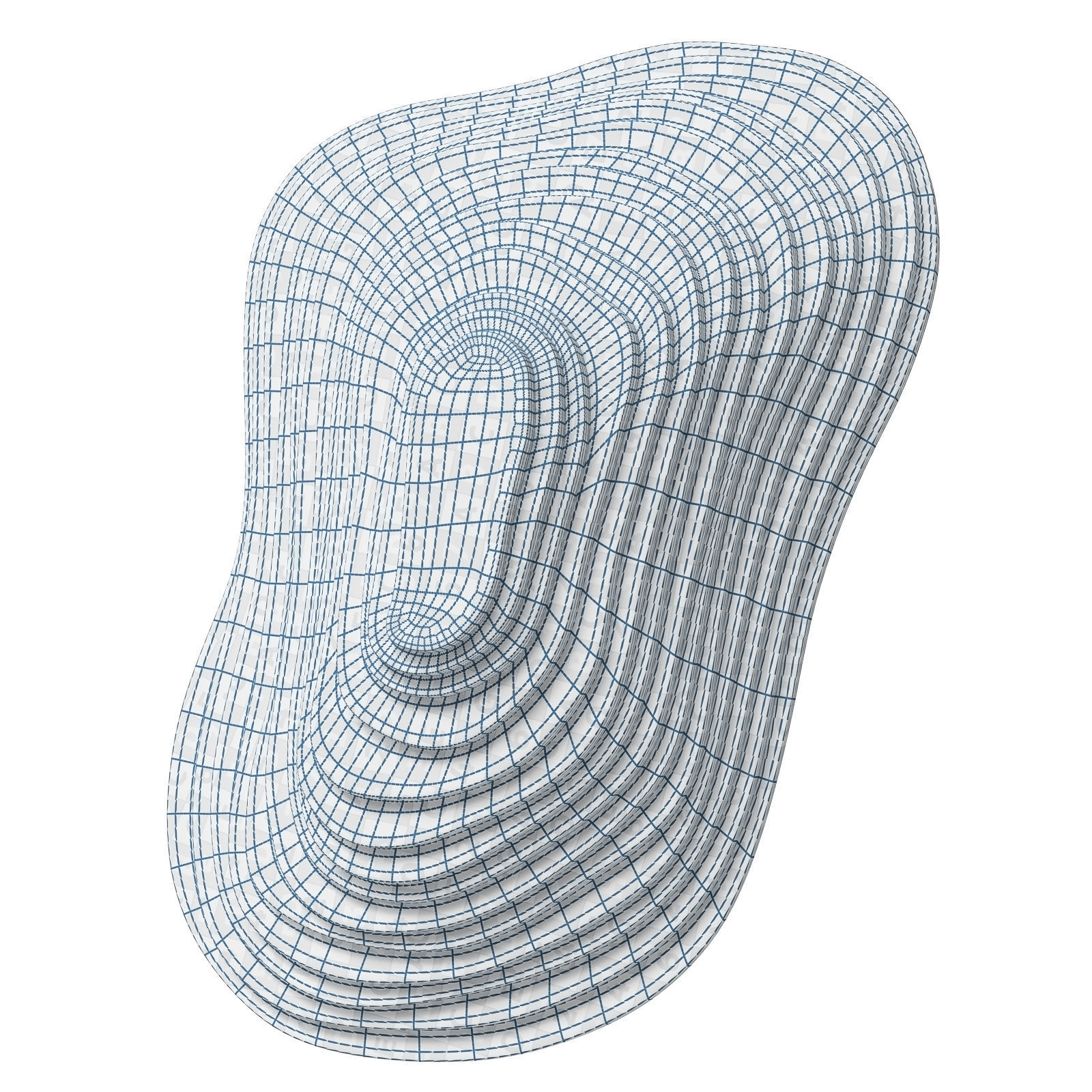 Forestier wall lamp Nebulis S 3D model_5