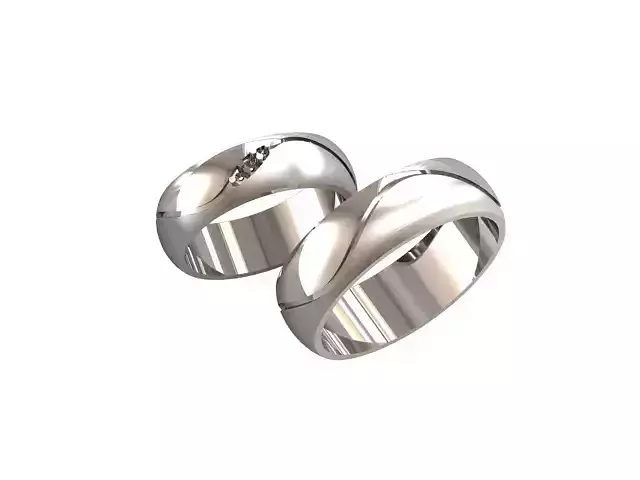 1 couple wedding ring