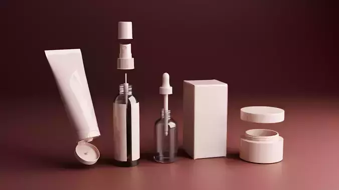 Cosmetic Product 3D model
