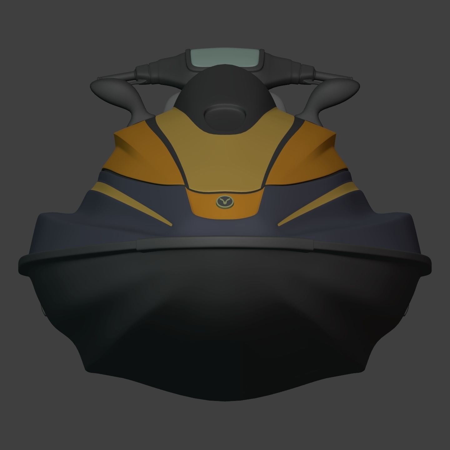Generic Jetski - Jet ski - Personal Watercraft - Water Craft Low-poly 3D model_11