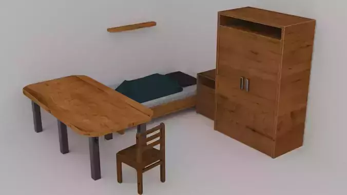 A set of furniture