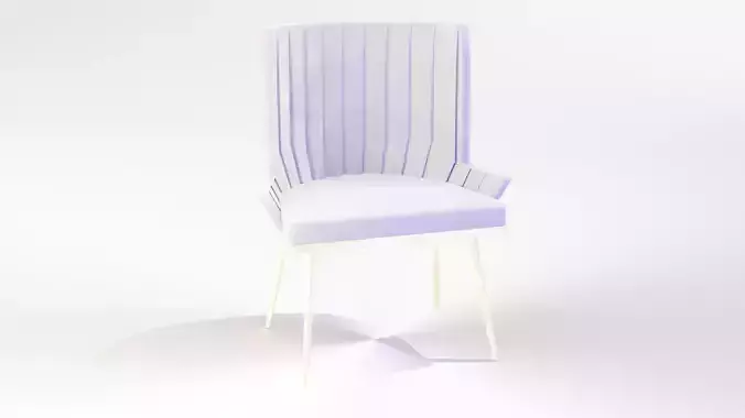 velvet chair