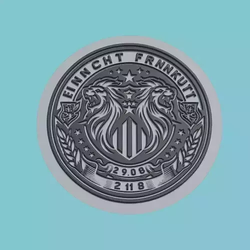 Eintracht Frankfurt Medallion Football