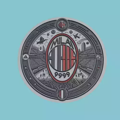 AC Milan Medallion Football