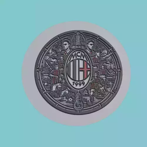 AC Milan Medallion Football