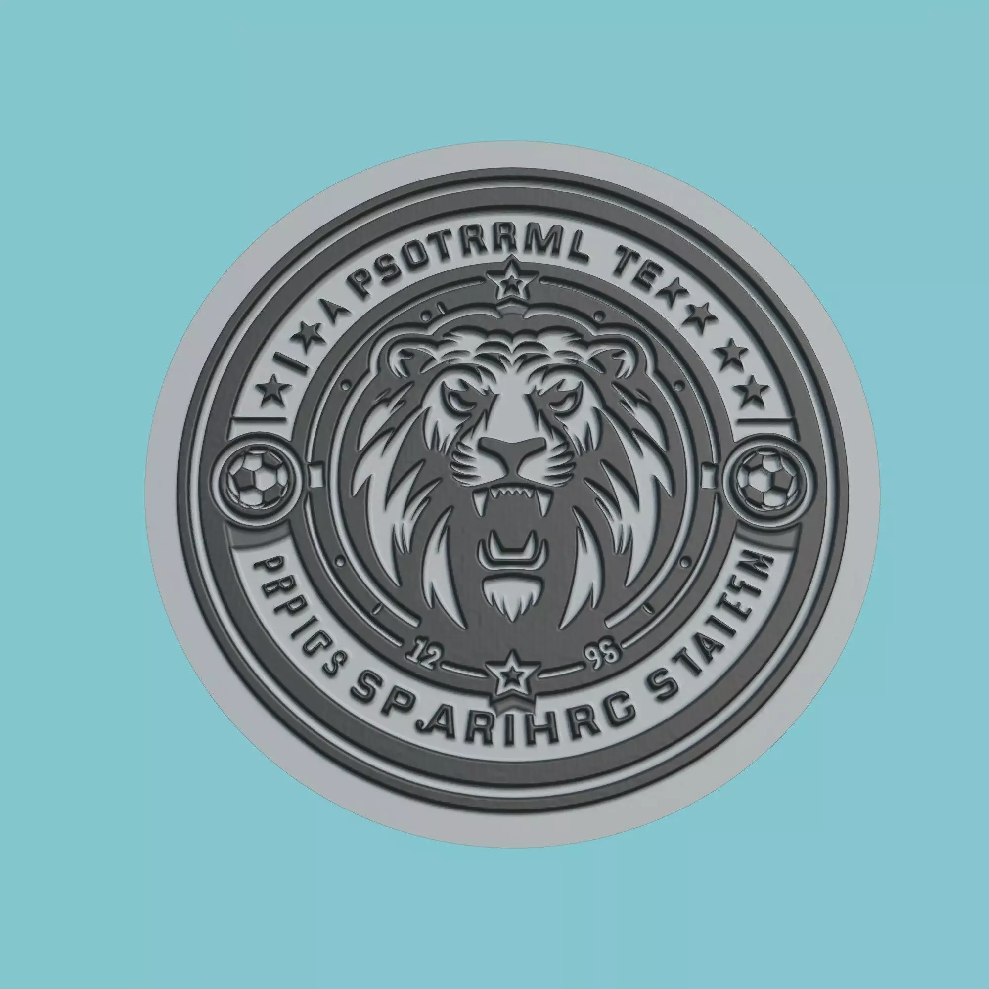Sporting CP Medallion Football 3D print model