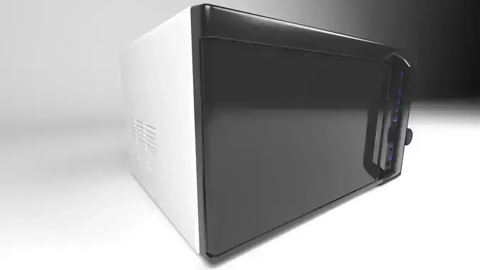 Black microwave Oven
