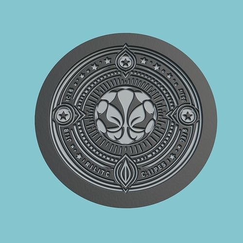 Sporting CP Medallion Football 3D print model