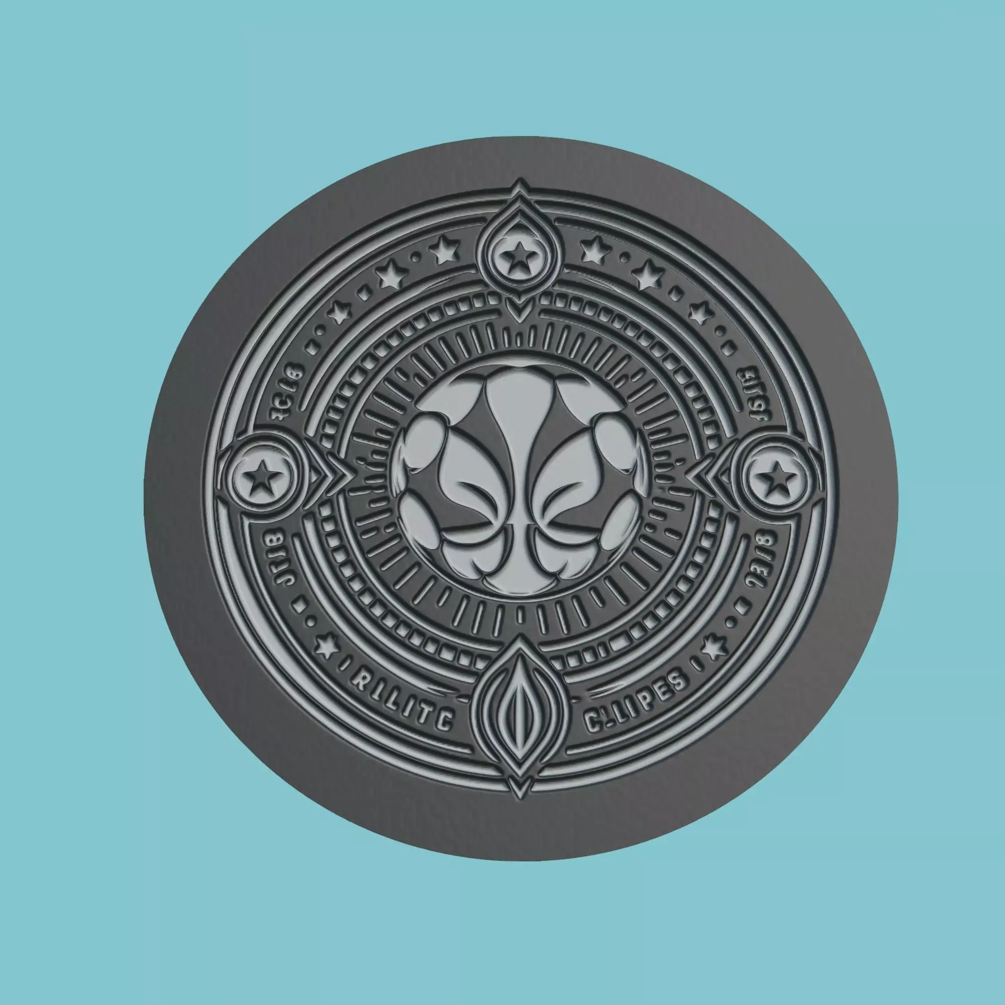 Sporting CP Medallion Football 3D print model_0