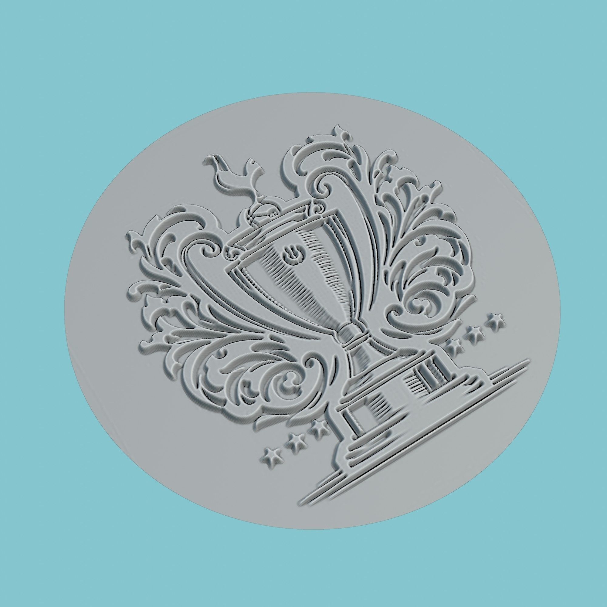 Tottenham Hotspur Medallion Football 3D print model_3