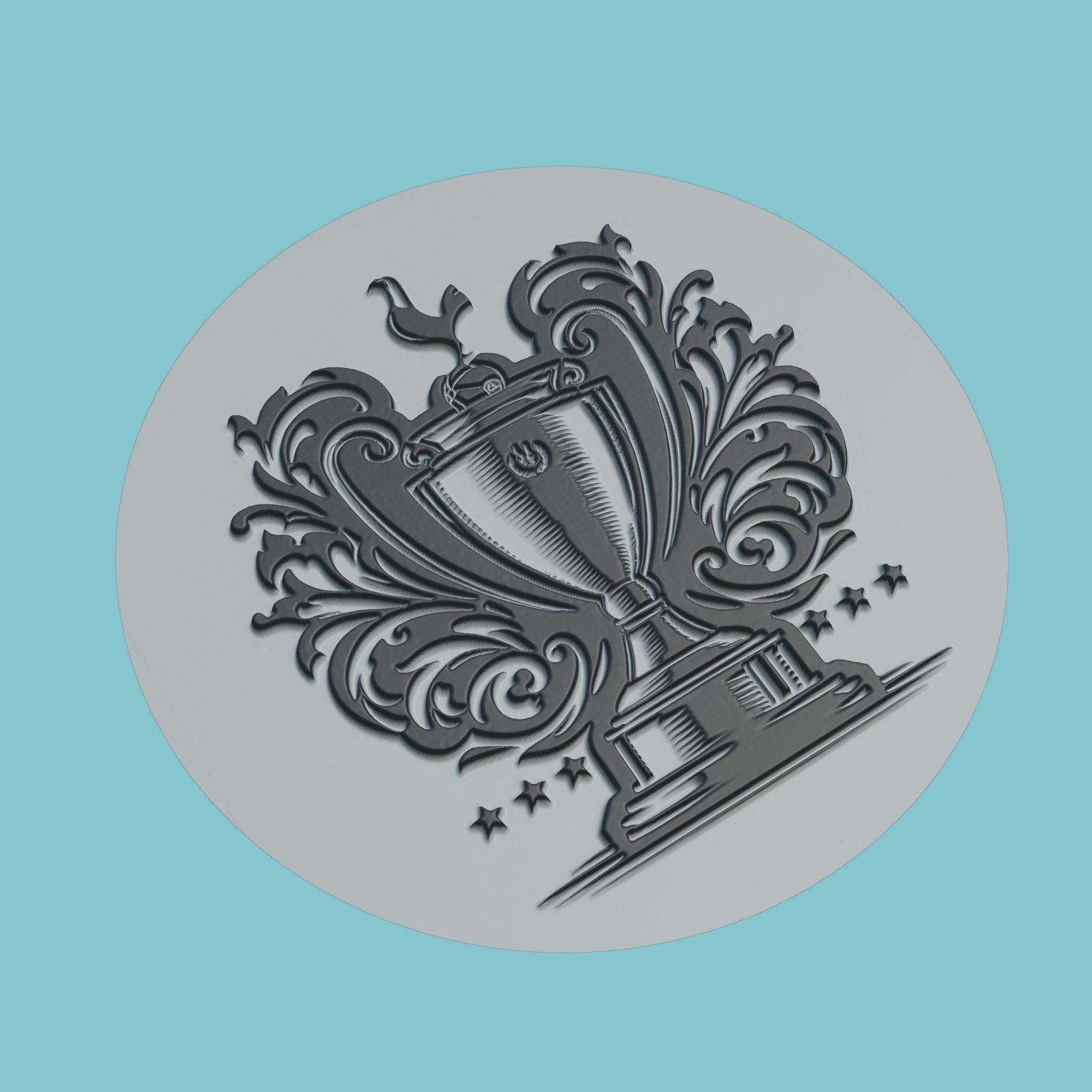 Tottenham Hotspur Medallion Football 3D print model_1