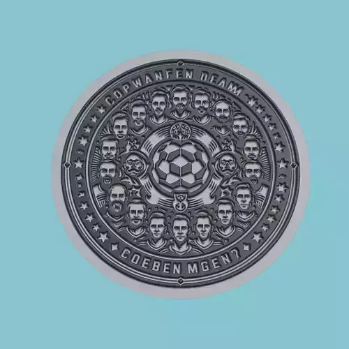 FC Copenhagen Medallion Football