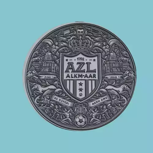 AZ Alkmaar Medallion Football