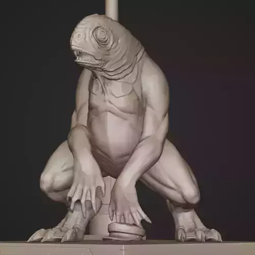 Deep One - statue 