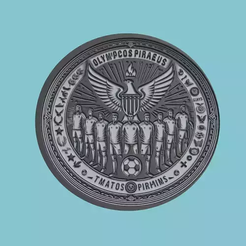 Olympiacos Piraeus Medallion Football