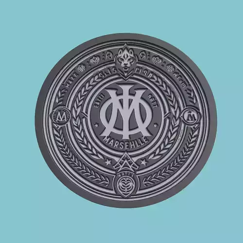 Olympique Marseille Medallion Football