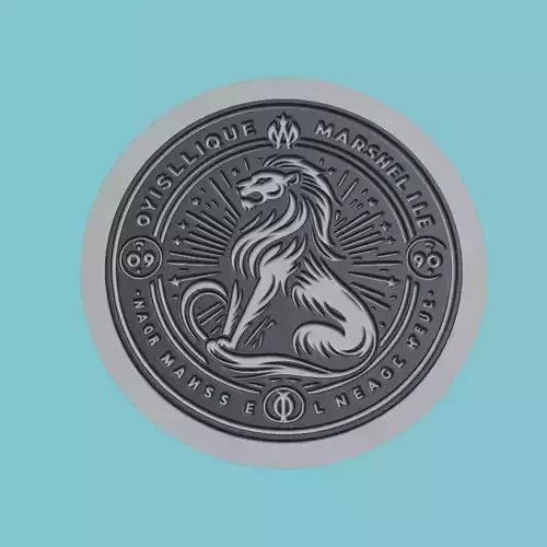 Olympique Marseille Medallion Football