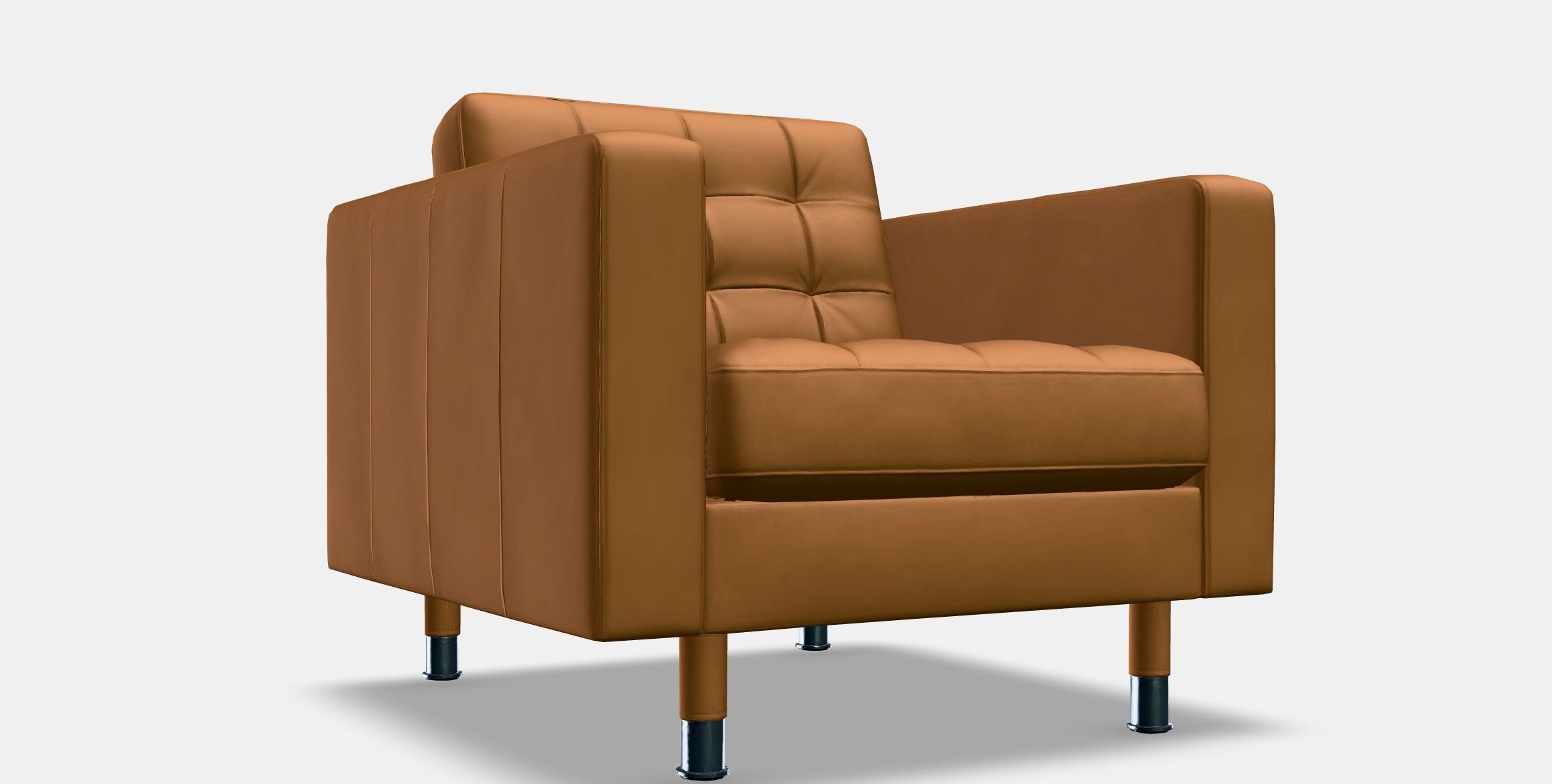 LANDSKRONA Armchair 4 Low-poly 3D model_9