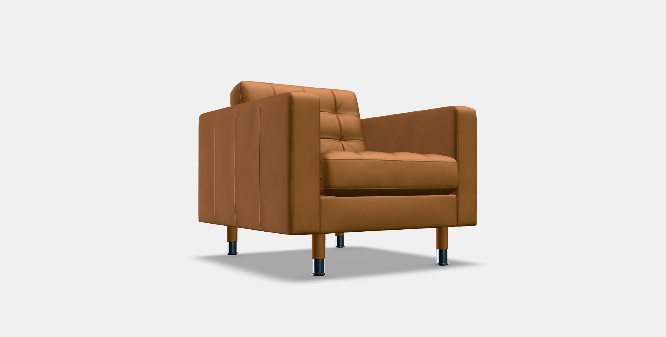 LANDSKRONA Armchair 4 Low-poly 3D model_2