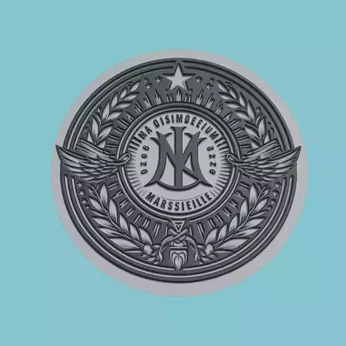 Olympique Marseille Medallion Football