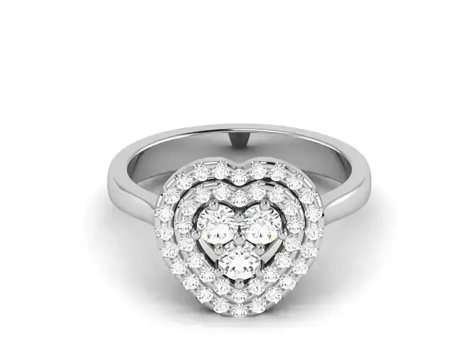 Solitaire Ring 3dm renders details