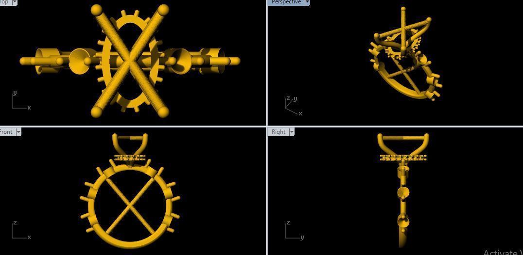 solitaire ring 3dm and stl file 3D print model_2