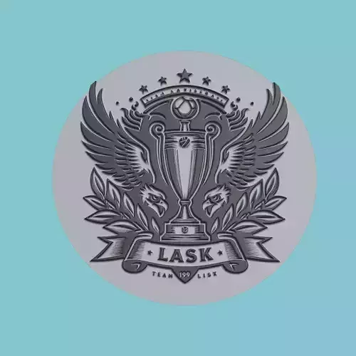 LASK Medallion Football 3D print model