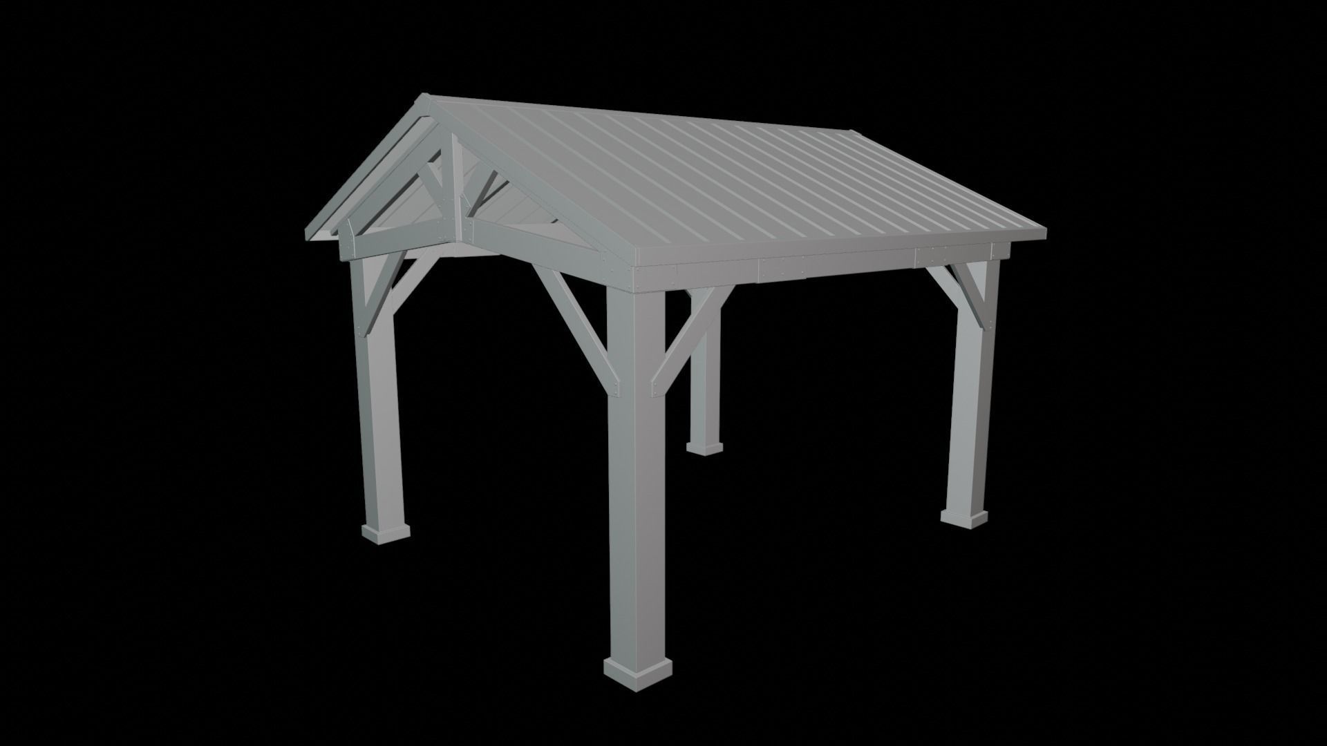 Gazebo 3D model_4